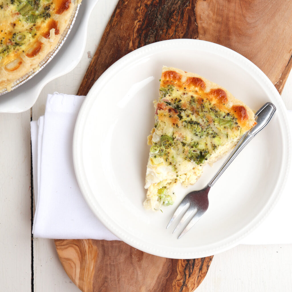 Broccoli & Cheddar Quiche, 24 ounce at Whole Foods Market