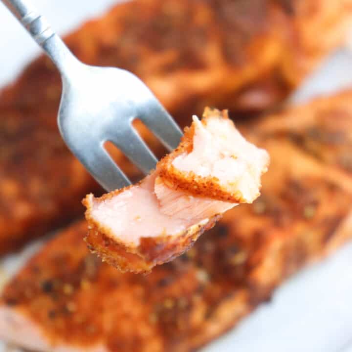 Ninja Foodi Salmon (Air Fryer) Season & Thyme