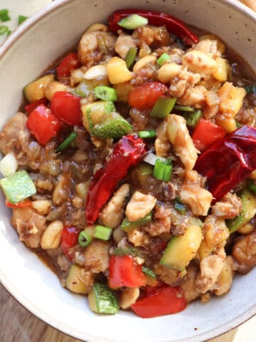 featured image for panda express kung pao chicken recipe.